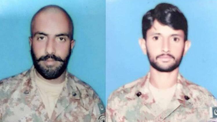 मारे गए पाकिस्तानी सैनिक