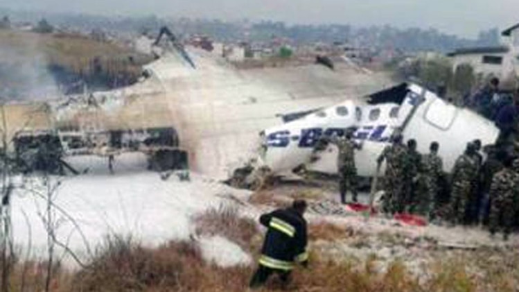 काठमांडू में क्रैश हुआ विमान