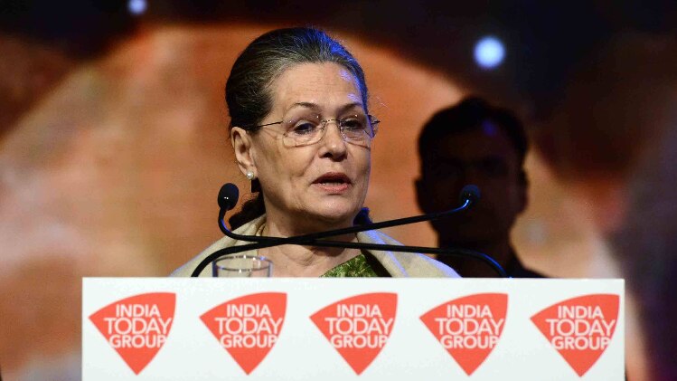 इंडिया टुडे कॉन्क्लेव में सोनिया गांधी