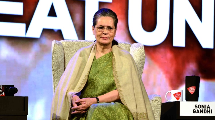 इंडिया टुडे कॉन्क्लेव में सोनिया गांधी