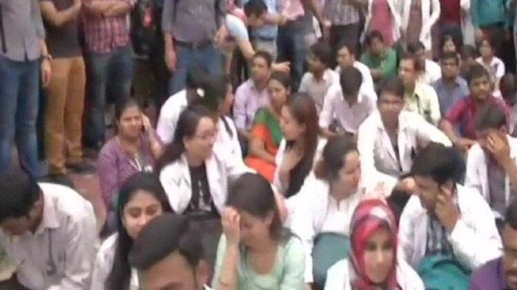 एम्स हड़ताल