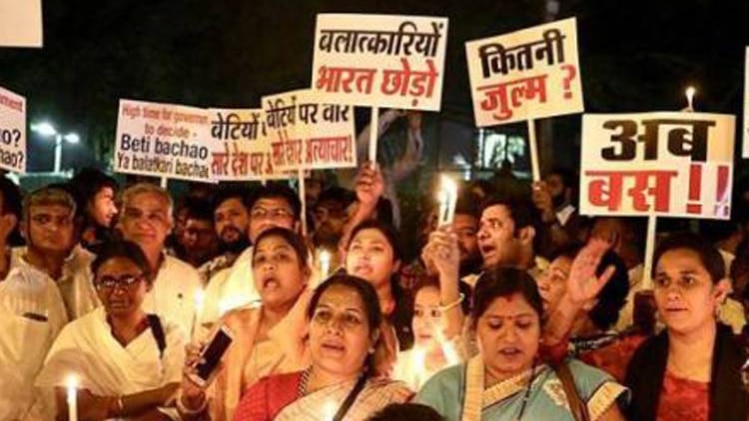 कठुआ रेप पर देशभर में प्रदर्शन