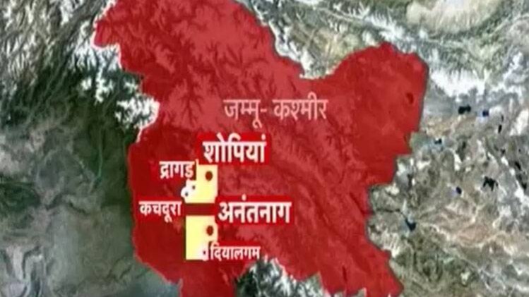 आतंक के खिलाफ सबसे बड़ा प्रहार, 3 एनकाउंटर में 12 आतंकी ढेर