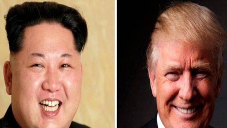 किम जोंग उन और डोनाल्ड ट्रंप