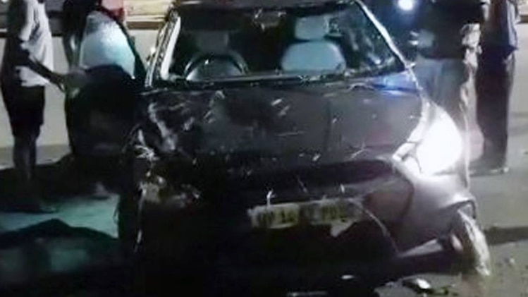 खुले नाले में गाड़ी गिरने से रेडियोकर्मी की मौत