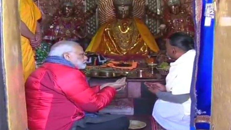 नेपाल में मंदिर-मंदिर मोदी, मुक्तिनाथ मंदिर में की पूजा