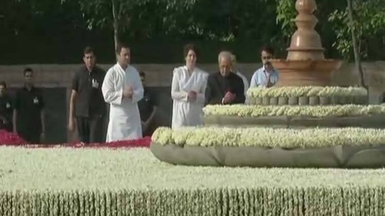 राजीव गांधी की पुण्यतिथि आज, सोनिया-राहुल ने दी श्रद्धांजलि