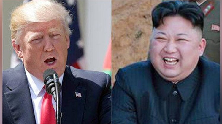 डोनाल्ड ट्रंप और किम जोंग उन