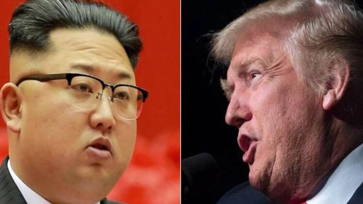 किम जोंग उन और डोनाल्ड ट्रंप