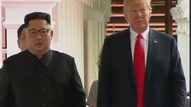 सिंगापुर में किम और ट्रंप की 'महामुलाकात'