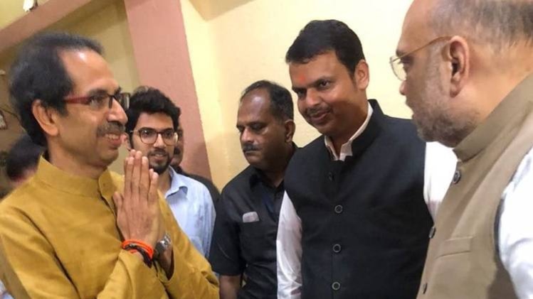 शतक आजतक: उद्धव ठाकरे से मिले अमित शाह