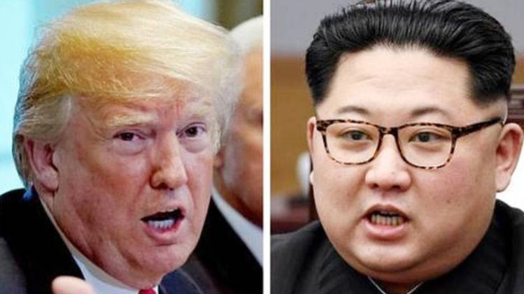 डोनाल्ड ट्रंप और किम जोंग उन