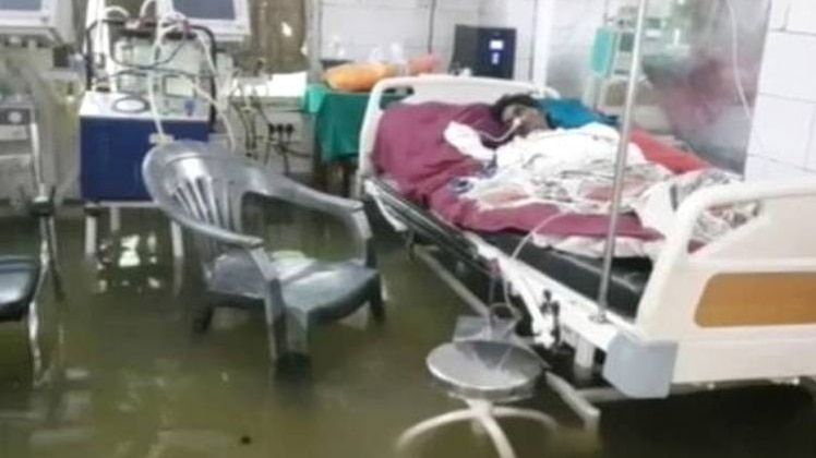 बारिश में बिहार के विकास मॉडल की तस्वीर!