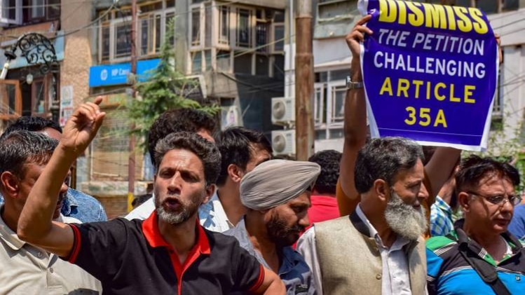 35A पर सुनवाई से पहले ही मचा घमासान!