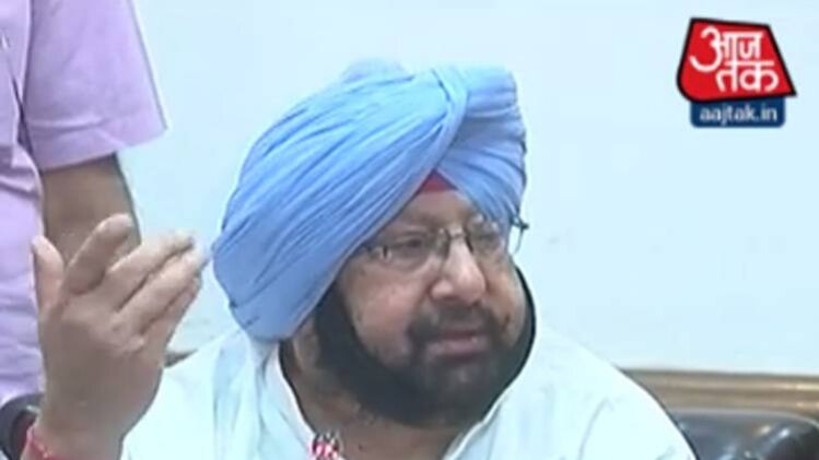 आजतक पंजाब: सुषमा को कैप्टन की चिट्ठी