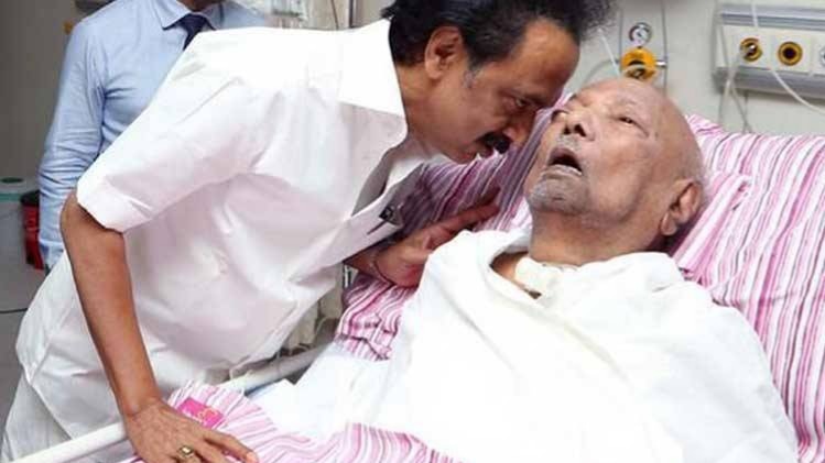 नहीं रहे डीएमके प्रमुख एम करुणानिधि