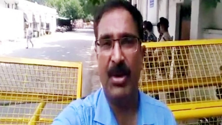 अटल बिहारी वाजपेयी के आवास पर सुरक्षा बढ़ाई गई