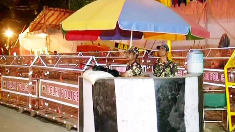 लाल किले पर सुरक्षा के कड़े इंतजाम