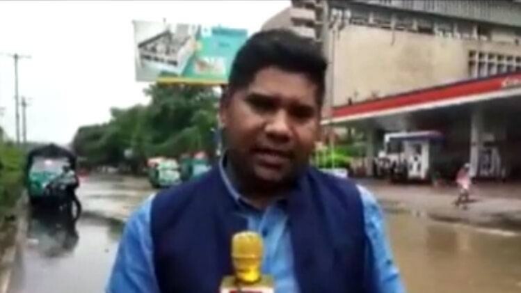 सिविक सेंटर के सामने का हाल बेहाल