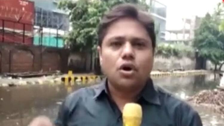 नोएडा की फिल्म सिटी में भी भर गया पानी