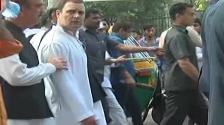 भारत बंद: राजघाट से रामलीला मैदान तक विपक्ष का मार्च