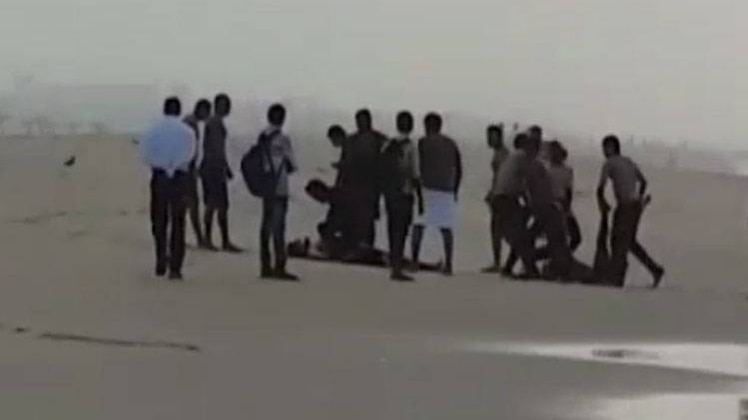 समुद्र में डूबने से दो युवकों की मौत