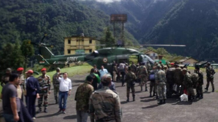 सिक्किम में कुदरत की मार