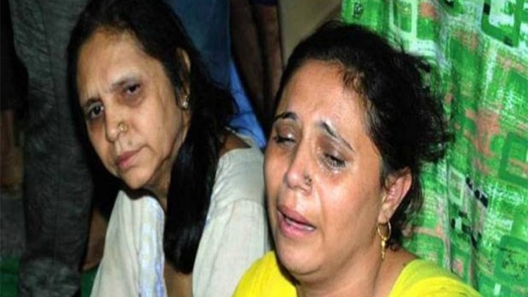 रेल हादसे का पीड़ित परिवार