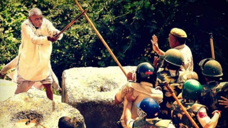 सोशल मीडिया पर वायरल तस्वीर