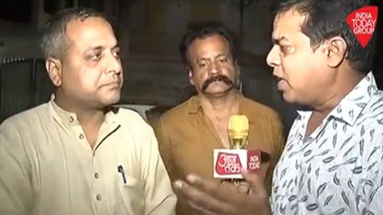 आजतक संवाददाता ने कांग्रेस नेता शैलेश पांडे से किया सवाल