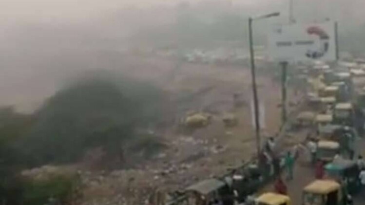 दिल्ली में कोहरा और तापमान में गिरावट