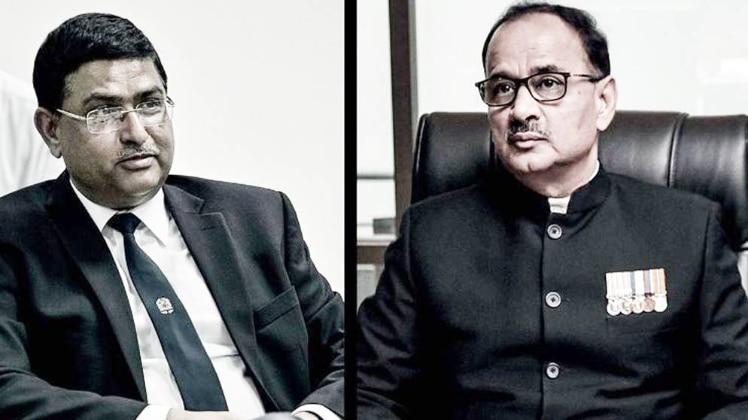 राकेश अस्थाना और आलोक वर्मा (फाइल फोटो)