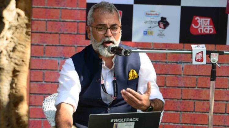 साहित्य आजतक में कहानीकार विनीत पंछी