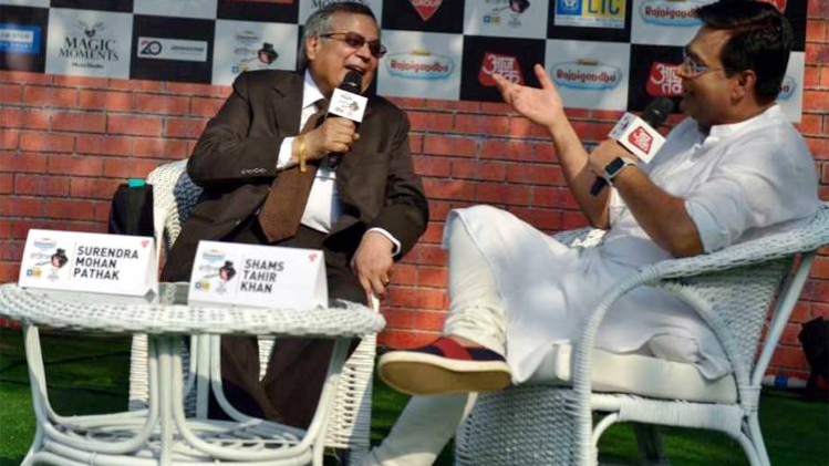 साहित्य आजतक में सुरेंद्र मोहन पाठक