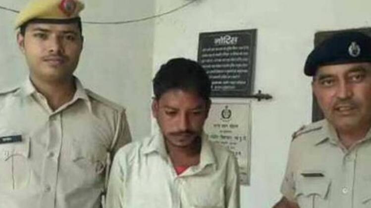 पु‍लिस गि‍रफ्त में आरोपी