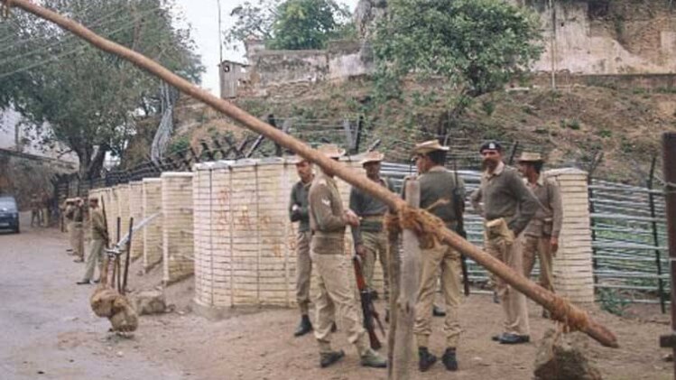 अयोध्या में भारी सुरक्षा व्यवस्था (फाइल फोटो-इंडिया टु़डे)