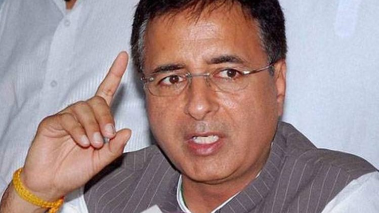 कांग्रेस प्रवक्ता रणदीप सुरजेवाला(फाइल फोटो)