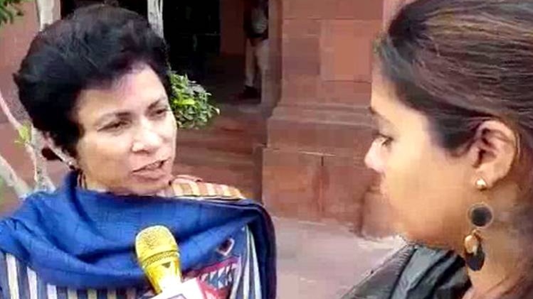 शैलजा कुमारी (वीड‍ियो स्क्रीनशॉट)