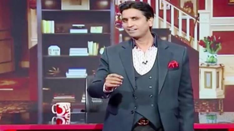 KV के मंच पर कुमार विश्वास