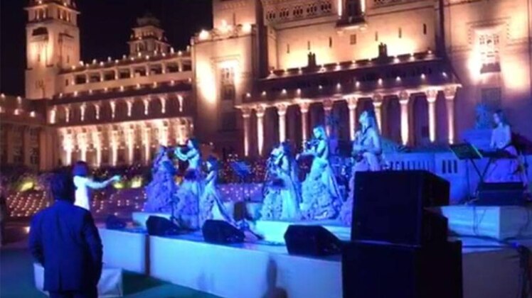 प्रियंका की शादी का संगीत समारोह