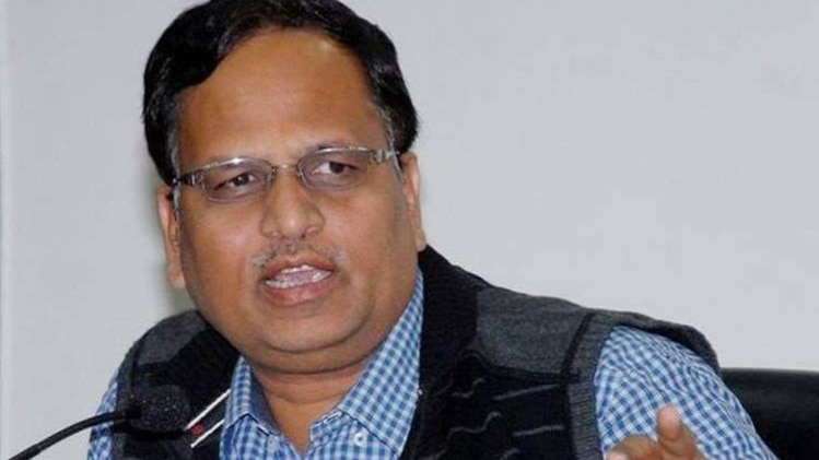 दिल्ली सरकार में मंत्री सतेंद्र जैन (फोटो- सोशल मी‍ड‍िया)