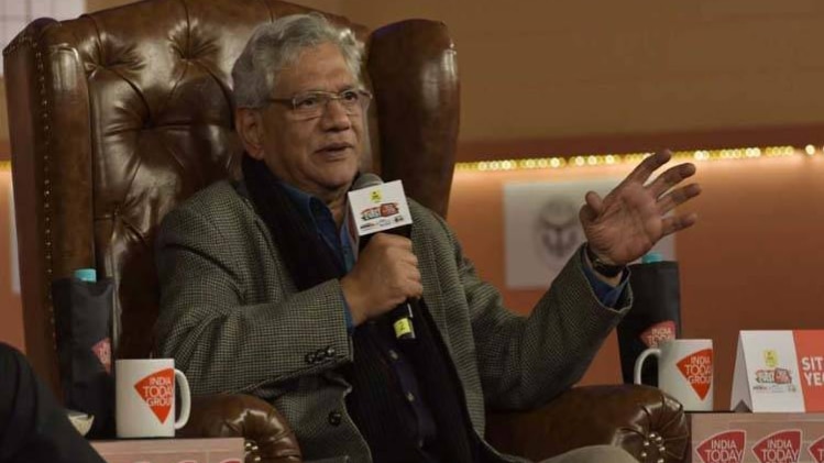 एजेंडा आजतक में बोले येचुरी, सपा-बसपा के साथ करेंगे काम