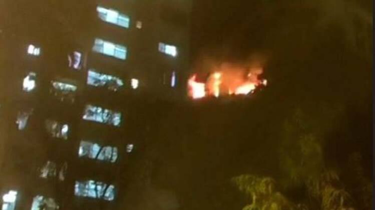 मुंबई की बहुमंजिला इमारत में आग का जानलेवा तांडव