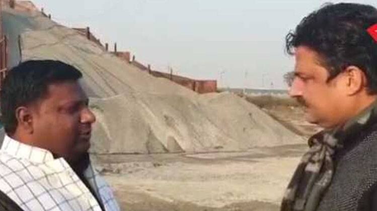 RMC प्लांट में छापे के दौरान अधिकारियों पर भड़के पर्यावरण मंत्री इमरान हुसैन