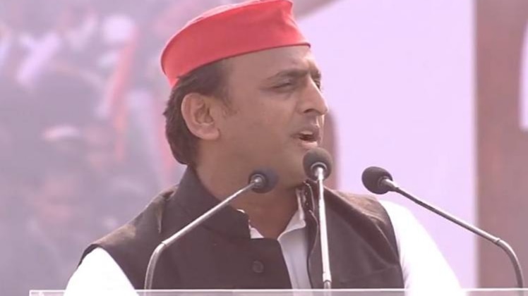 कोलकाता रैली में अखिलेश यादव(फोटो-ANI)