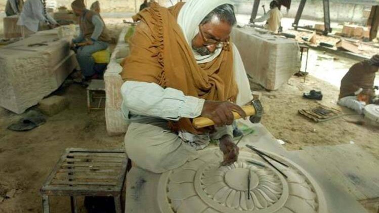 अयोध्या में राम मंदिर निर्माण की तैयारी (फाइल फोटो-रॉयटर्स)