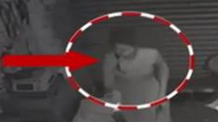 चोरी का सीसीटीवी ग्रैब