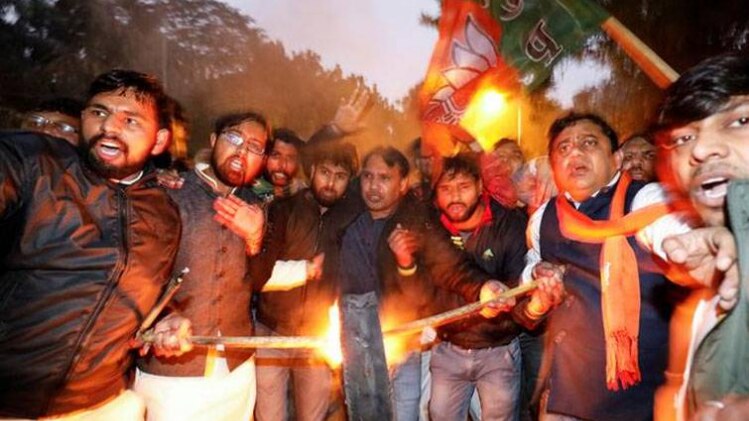 बीजेपी का प्रदर्शन