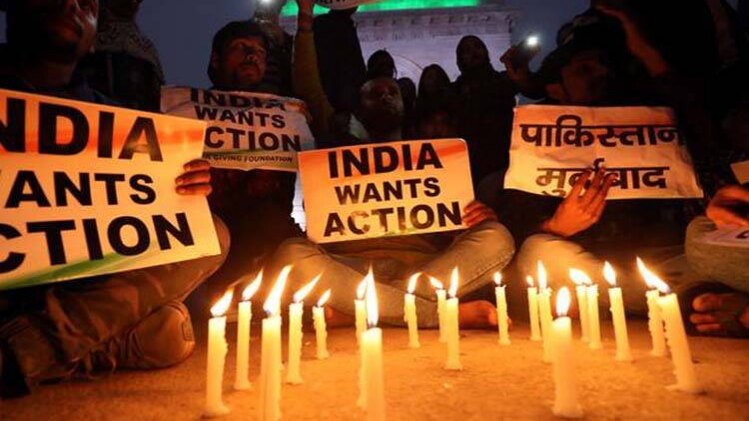 पाकिस्तान के खिलाफ विरोध प्रदर्शन (रॉयटर्स)