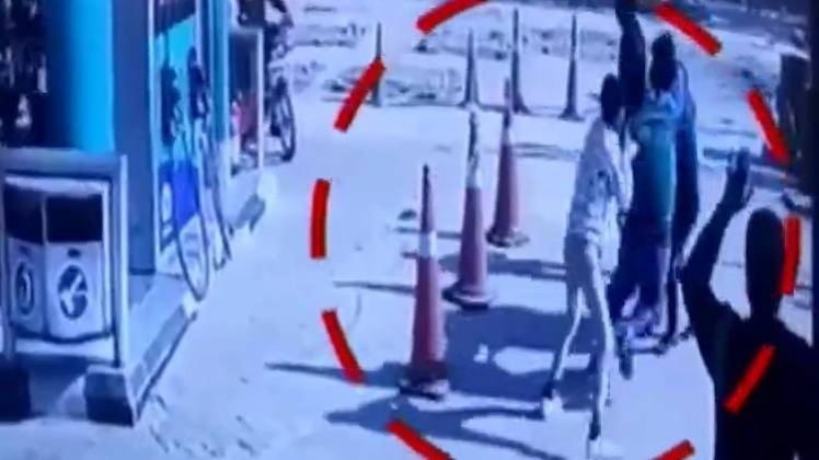 सीसीटीवी में कैद हुई वारदात